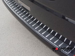 Volkswagen ID. Buzz Rear Bumper Sill Cover - Carbon Fiber Look